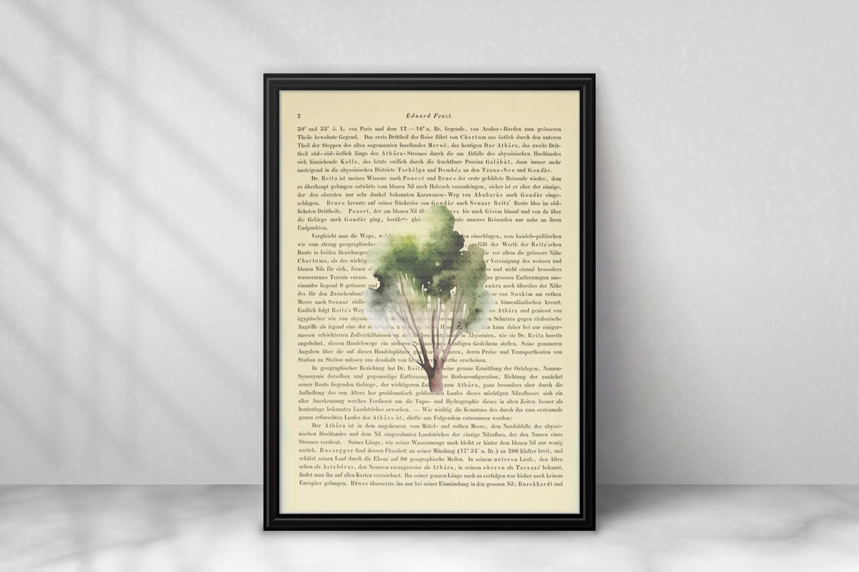 Aquarell Baum