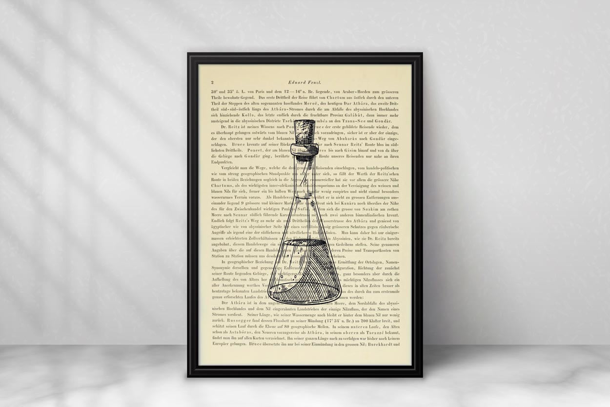 Chemielabor Prints - 6er Set