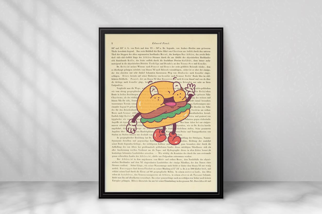 Fröhlicher Burger