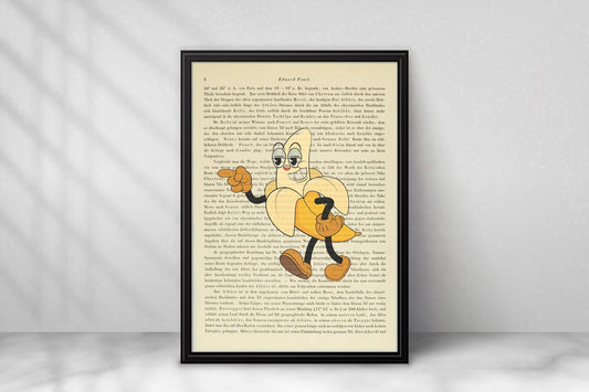 Selbstbewusste Banane