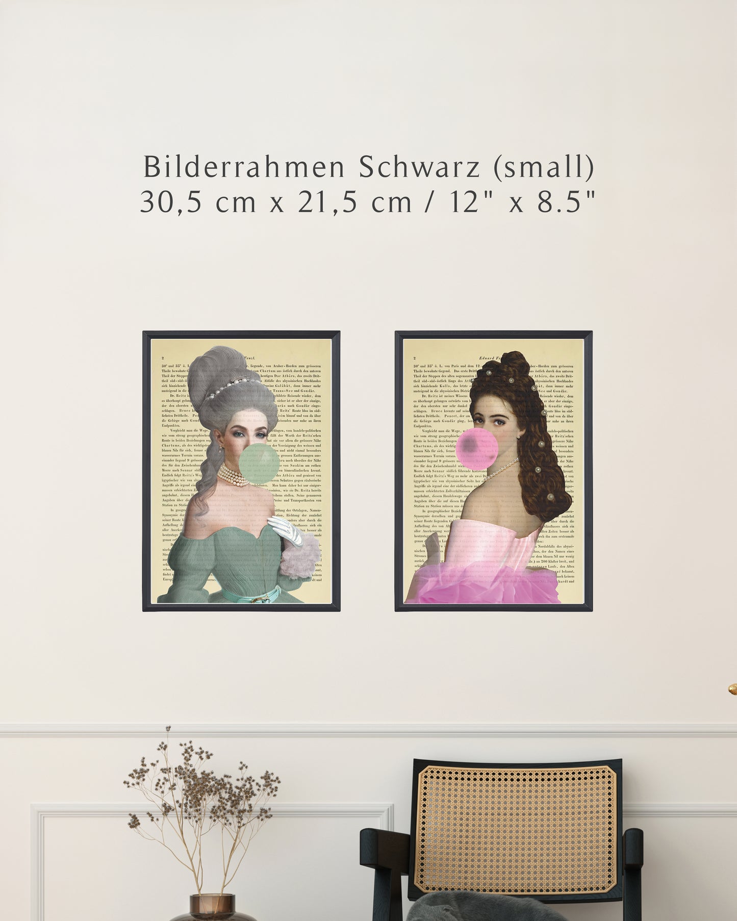 Sissi & Marie-Antoinette, Neuinterpretation - 2er Kombination - Print