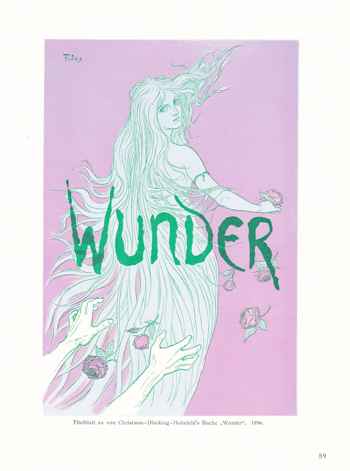 Jugendstil Wunder - Original Print