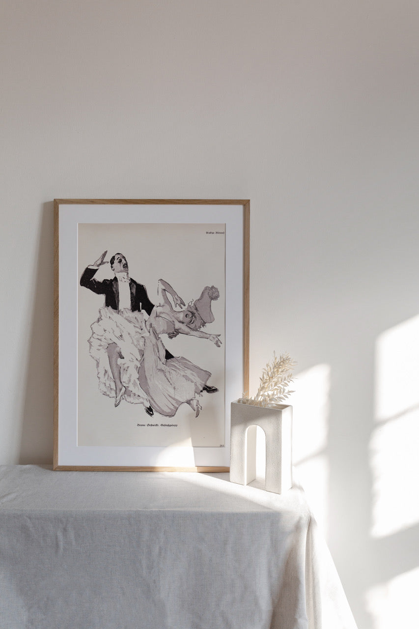 Tanz im Jugendstil - Orignal Print 1920