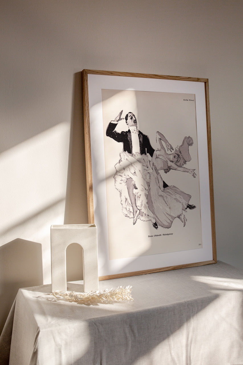 Tanz im Jugendstil - Orignal Print 1920