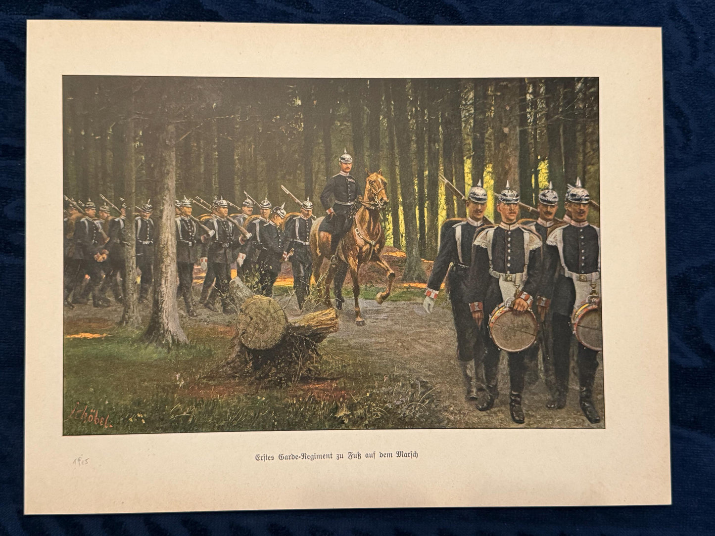 1915 Erstes Garde-Regiment zu Fuß auf dem Marsch