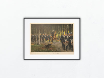 1915 Erstes Garde-Regiment zu Fuß auf dem Marsch