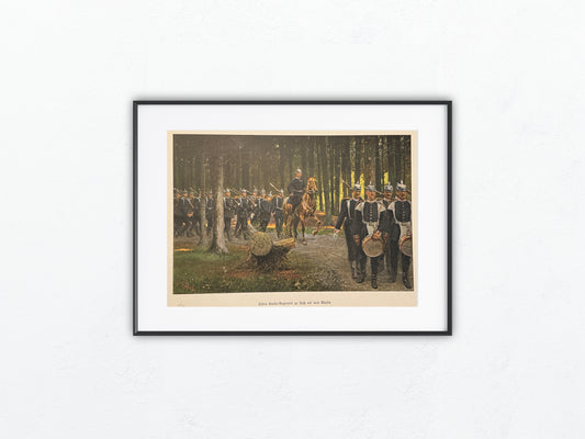 1915 Erstes Garde-Regiment zu Fuß auf dem Marsch