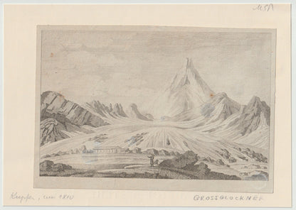 Großglockner Kupferstich Gebirge 1810