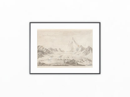 Großglockner Kupferstich Gebirge 1810