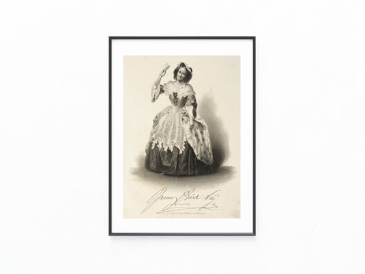 Original Frau Fluth 1860 | Die lustigen Weiber von Windsor