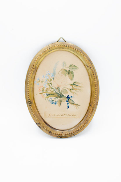 Vergoldeter Bilderrahmen 1847