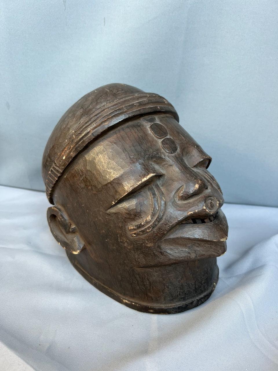 Makonde Helmmaske Mosambik Afrika 1970er