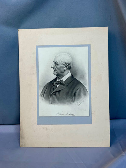 Lithographie Dr. Anton 1896
