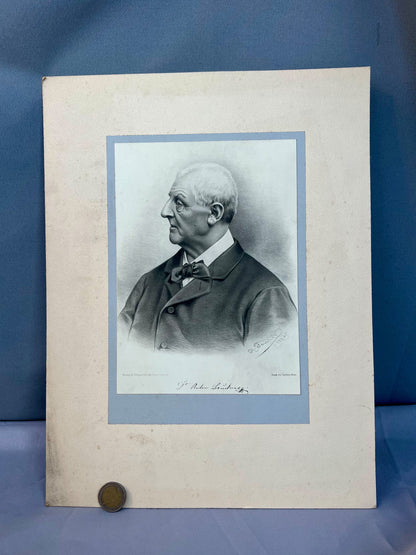 Lithographie Dr. Anton 1896