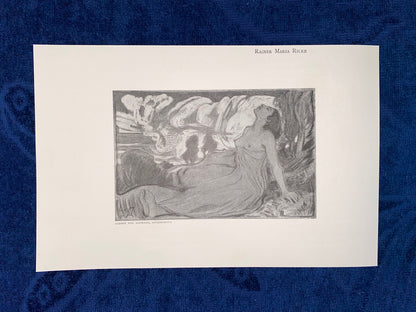 Appassionata Ludwig von Hofmann um 1900 | Illustration zu Rainer Maria Rilke