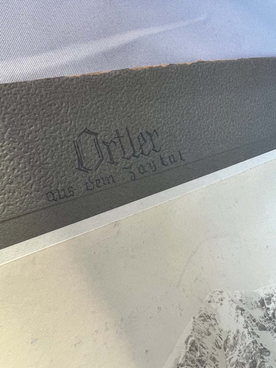 Ortler Photographien Zaytal Sulden Südtirol 1910