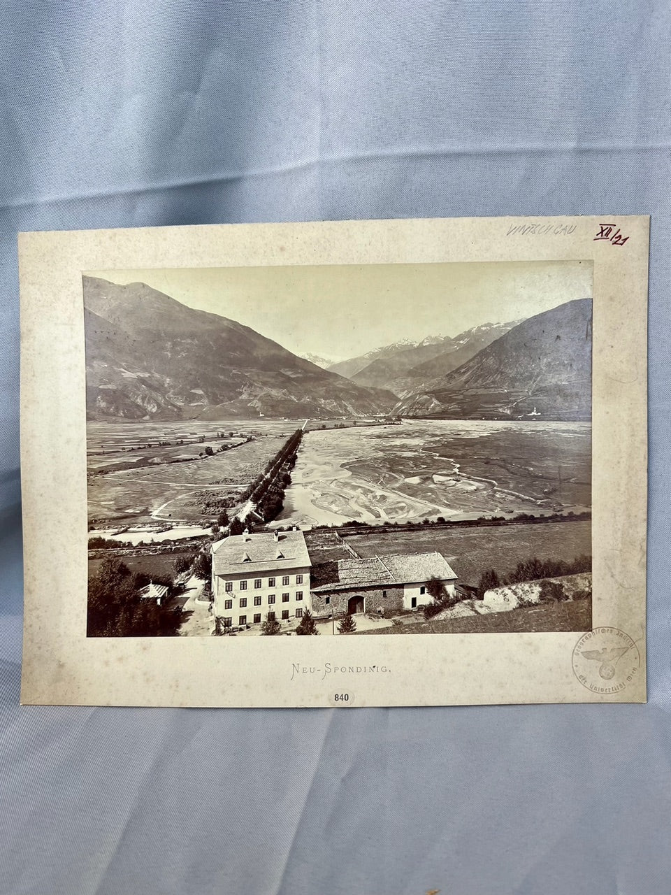 Photographie Neu-Spondinig Südtirol Vinschgau 1920