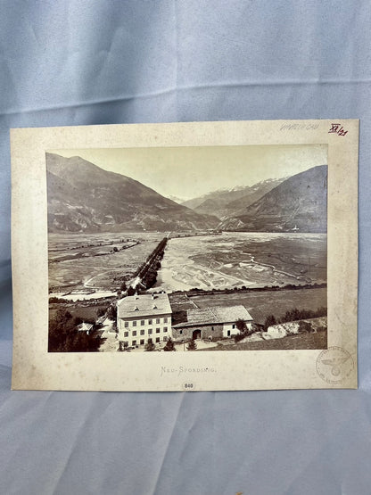 Photographie Neu-Spondinig Südtirol Vinschgau 1920