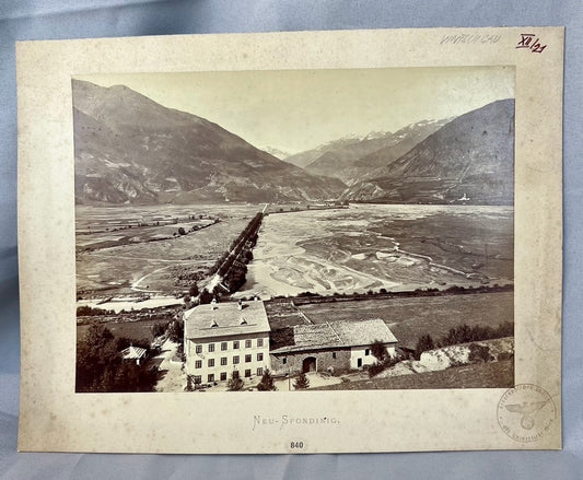 Photographie Neu-Spondinig Südtirol Vinschgau 1920