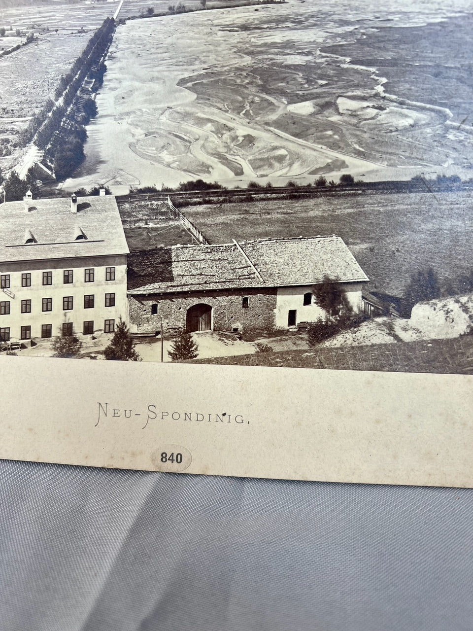 Photographie Neu-Spondinig Südtirol Vinschgau 1920