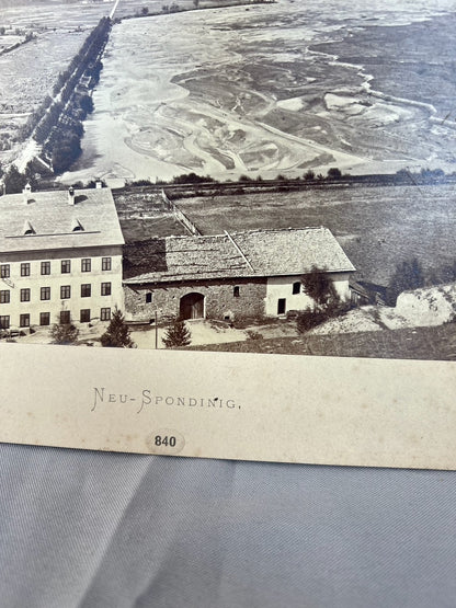 Photographie Neu-Spondinig Südtirol Vinschgau 1920