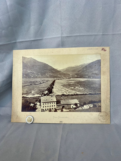 Photographie Neu-Spondinig Südtirol Vinschgau 1920