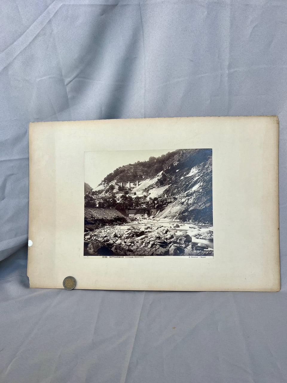 Photographie Gotthardbahn 1910