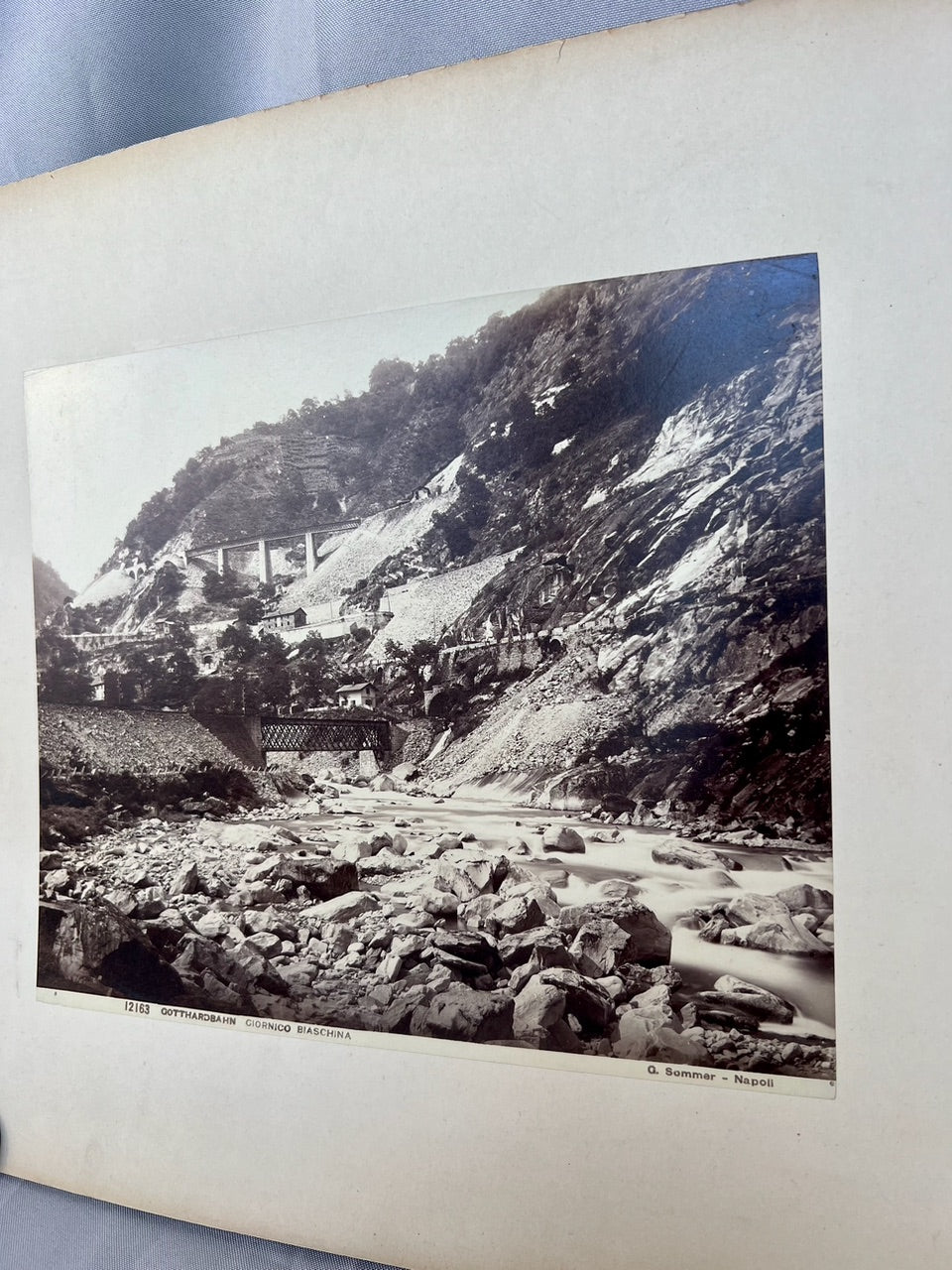 Photographie Gotthardbahn 1910