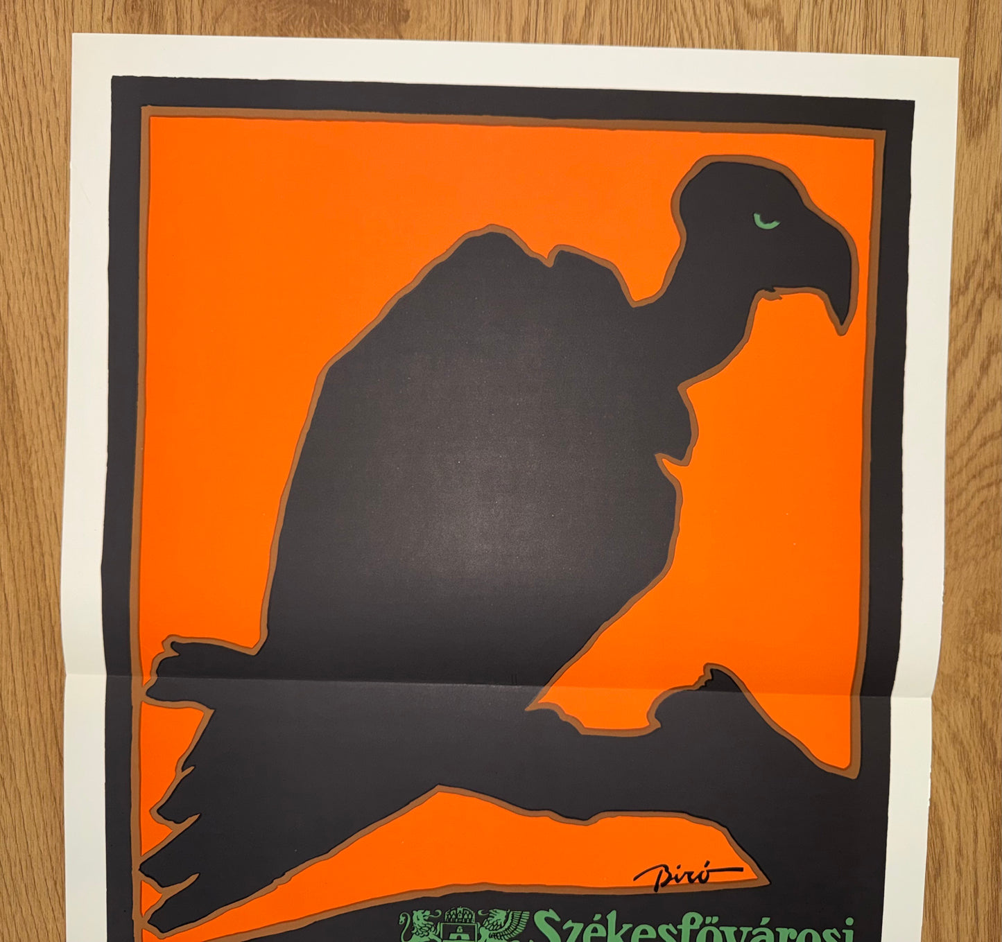 Jugendstil Plakat Zoo Budapest 1914 Michael Biro Allatkert | Vintage Wandbild