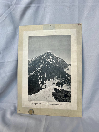 Königsspitze Alpen Photographie 1910