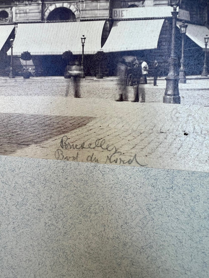 Brüssel Boulevard du Nord 1910