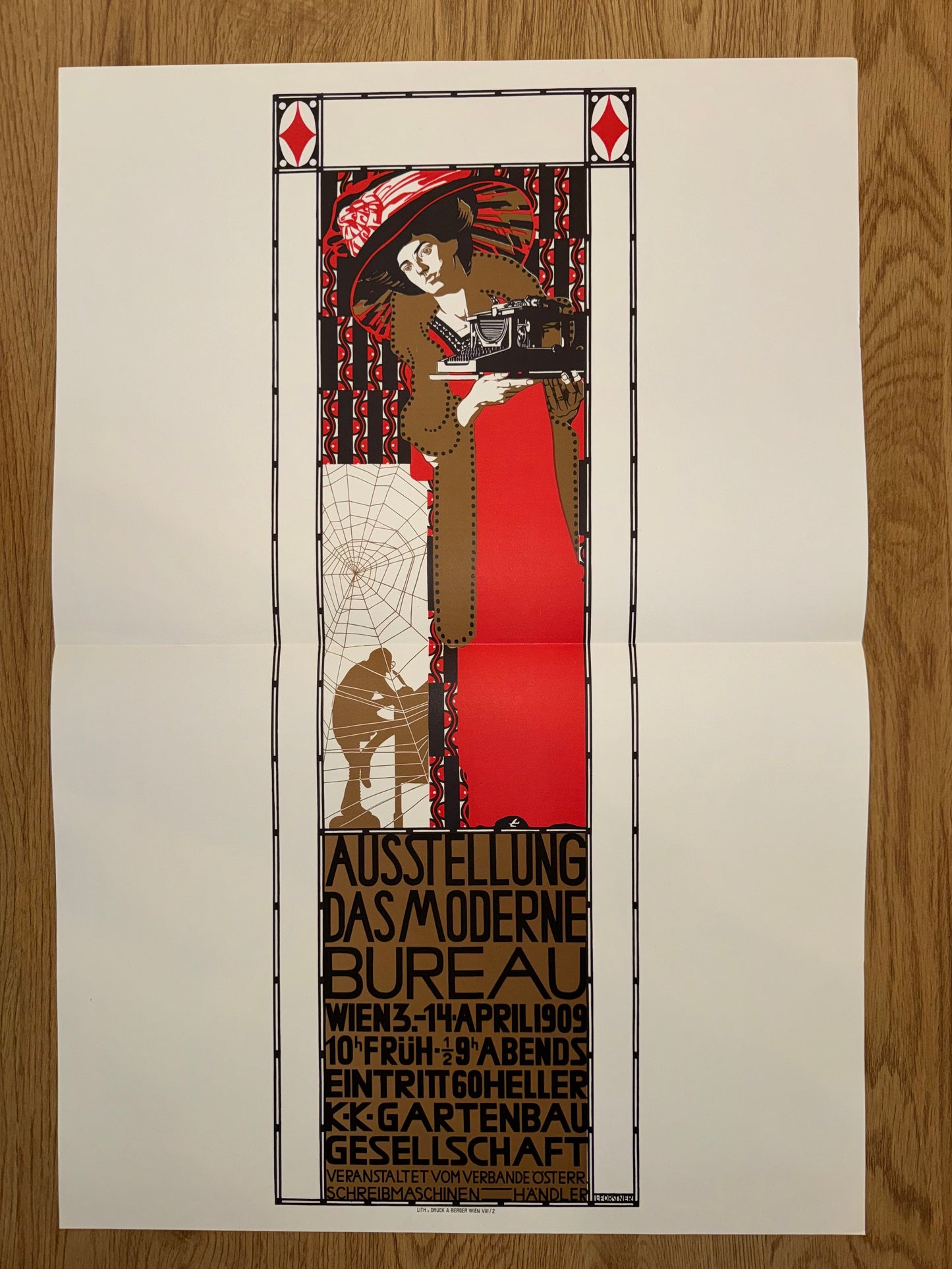 Art Nouveau Poster Emil Pirchan Bühnenentwürfe 1913 München | Jugendstil Plakat