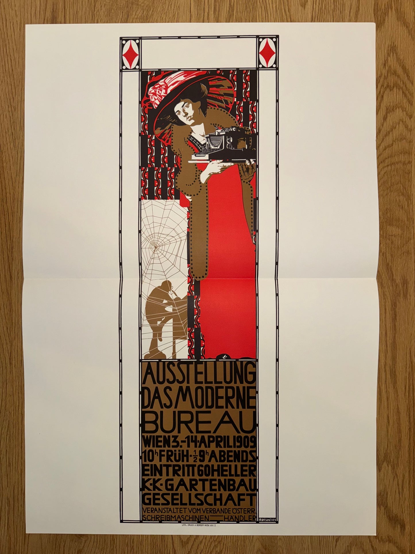 Art Nouveau Poster Emil Pirchan Bühnenentwürfe 1913 München | Jugendstil Plakat