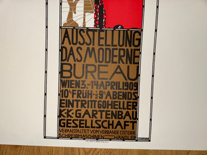 Art Nouveau Poster Emil Pirchan Bühnenentwürfe 1913 München | Jugendstil Plakat