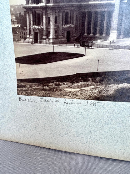 Brüssel Justizpalast Palais de Justice 1910