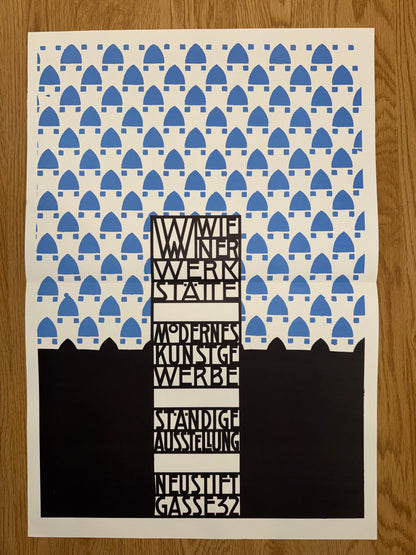 Wiener Werkstätte Poster 1905 Josef Hoffmann | Jugendstil Design