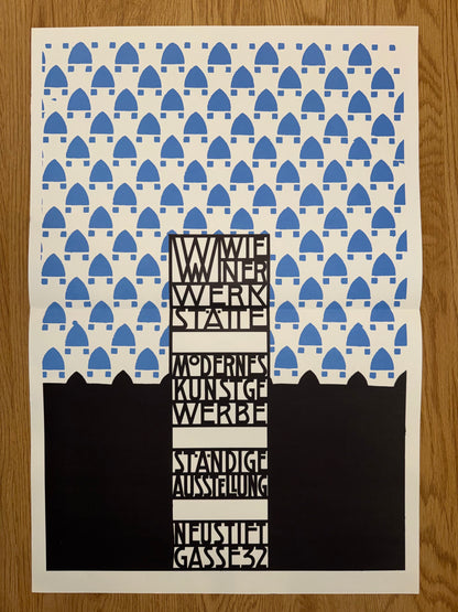 Wiener Werkstätte Poster 1905 Josef Hoffmann | Jugendstil Design