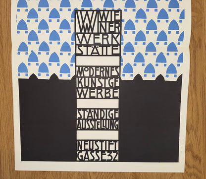 Wiener Werkstätte Poster 1905 Josef Hoffmann | Jugendstil Design