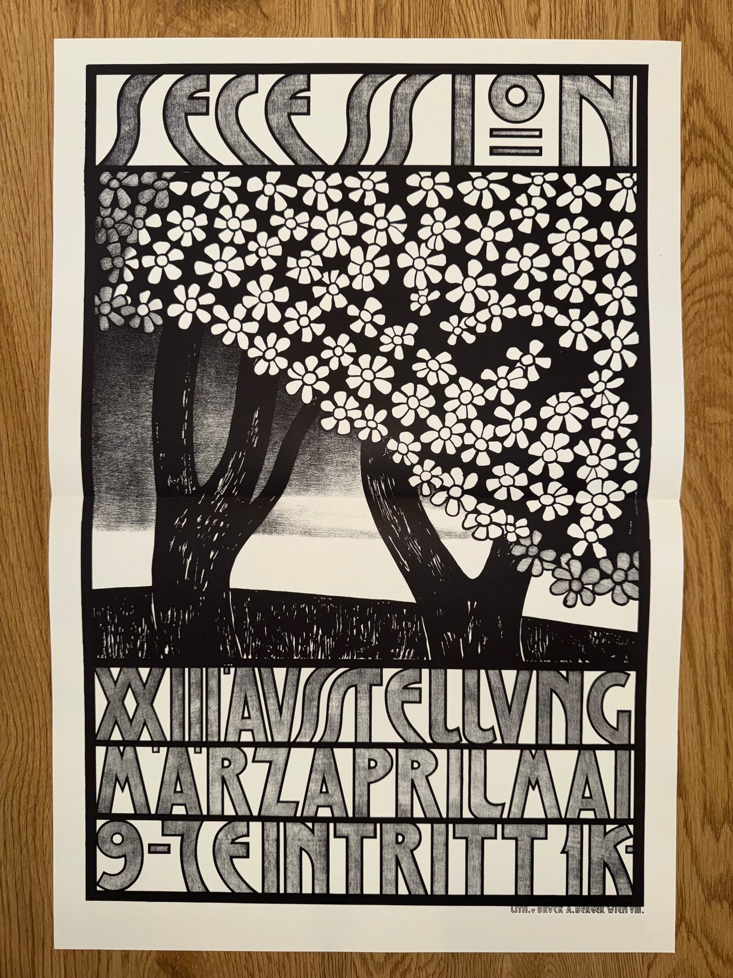 Secession Plakat 1905 Leopold Stolba | Wiener Jugendstil Ausstellung