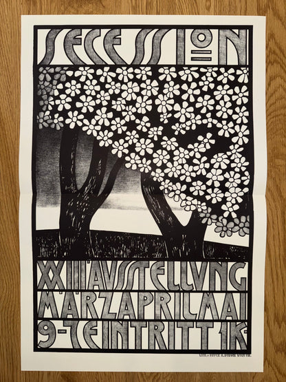 Secession Plakat 1905 Leopold Stolba | Wiener Jugendstil Ausstellung