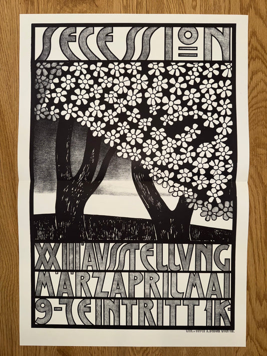 Secession Plakat 1905 Leopold Stolba | Wiener Jugendstil Ausstellung