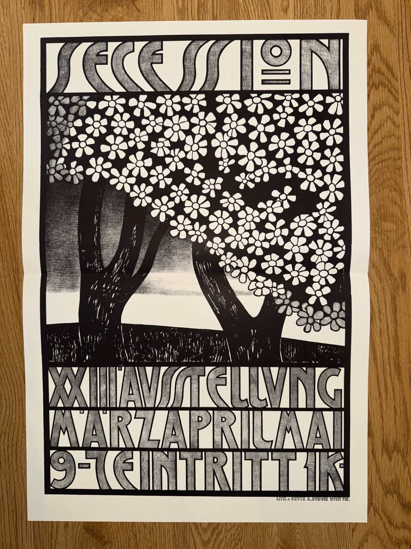 Secession Plakat 1905 Leopold Stolba | Wiener Jugendstil Ausstellung