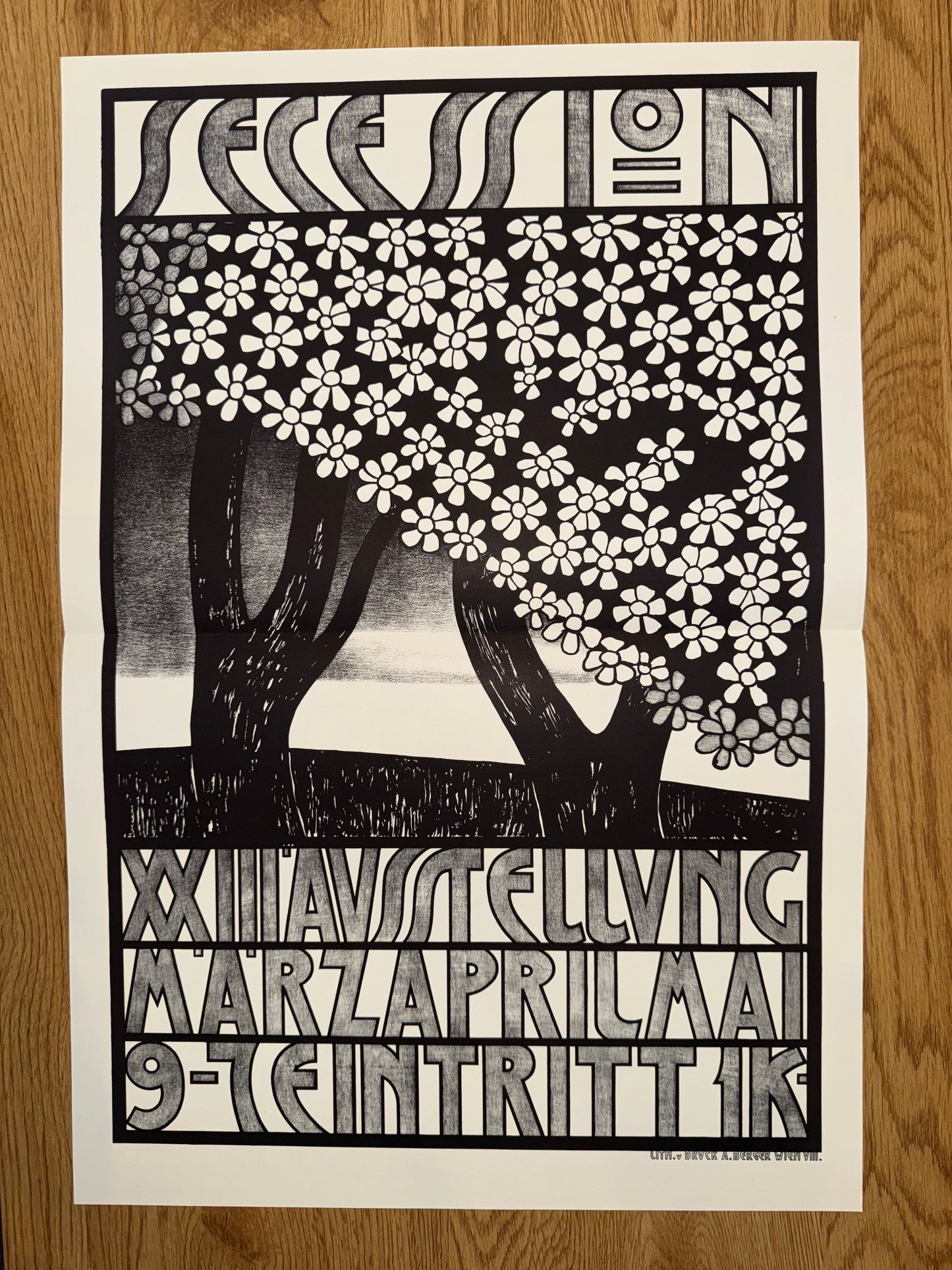 Secession Plakat 1905 Leopold Stolba | Wiener Jugendstil Ausstellung