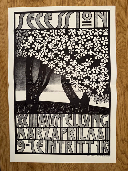Secession Plakat 1905 Leopold Stolba | Wiener Jugendstil Ausstellung