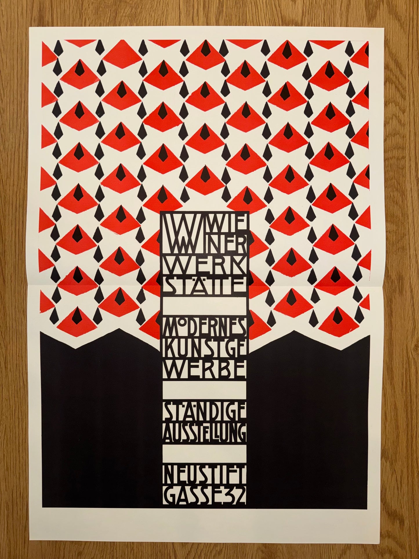 Wiener Werkstätte Plakat 1905 Josef Hoffmann | Jugendstil Grafik