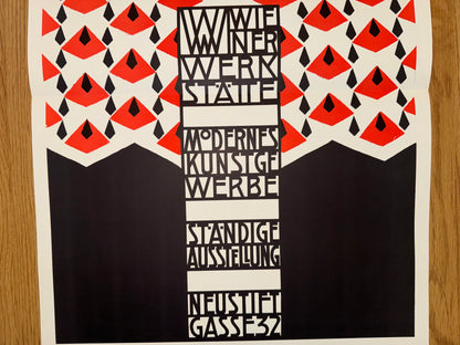 Wiener Werkstätte Plakat 1905 Josef Hoffmann | Jugendstil Grafik