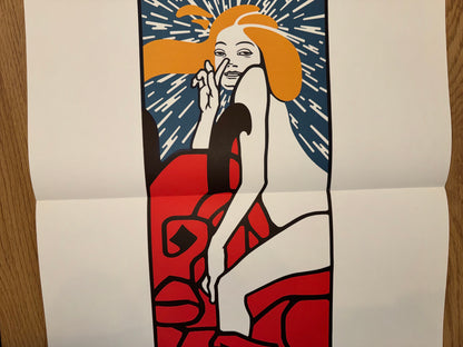 Lucifer Plakat um 1904 Victor Schufinsky | Jugendstil Wien Secession Kabarett