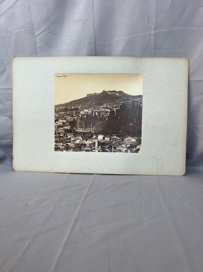 Smyrna Berg Pagus Kleinasien 1885