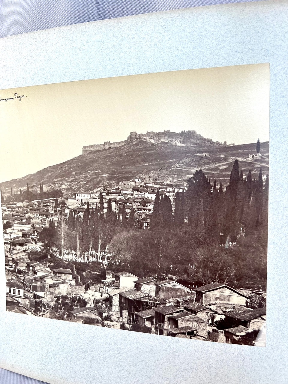 Smyrna Berg Pagus Kleinasien 1885