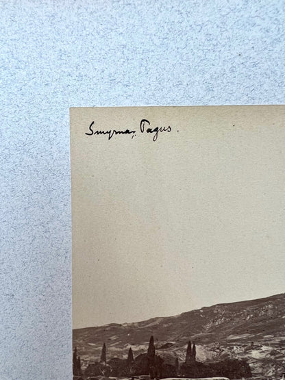 Smyrna Berg Pagus Kleinasien 1885